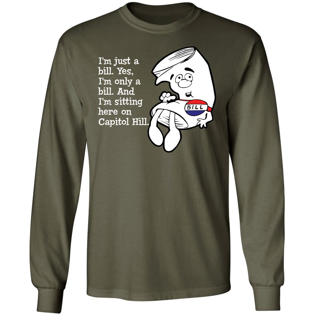 Long Sleeve T-Shirt - LQAYW2Q9 - Military Green - 16