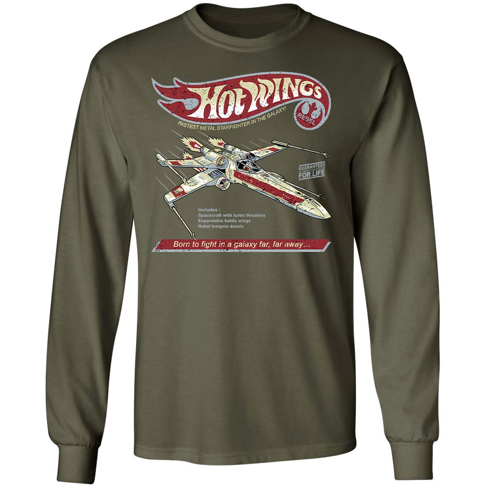 Long Sleeve T-Shirt - EWKNTFVW - Military Green - 16