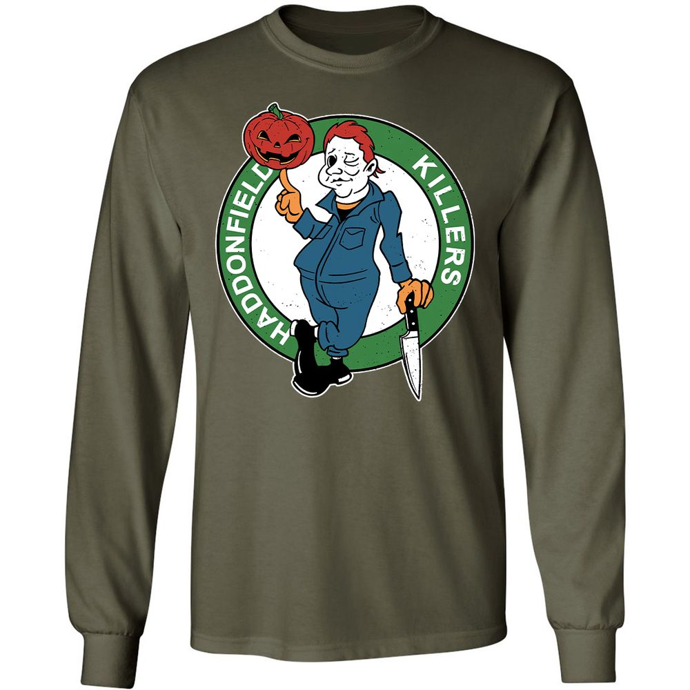 Long Sleeve T-Shirt - 6PNT9LCZ - Military Green - 16