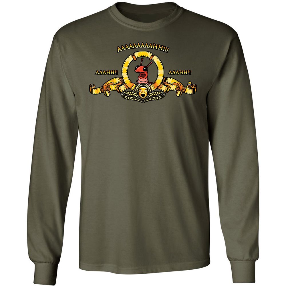 Long Sleeve T-Shirt - 6CEJELJP - Military Green - 16