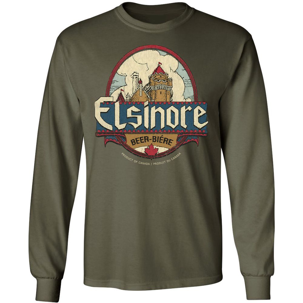Long Sleeve T-Shirt - 9QZR7L5K - Military Green - 16