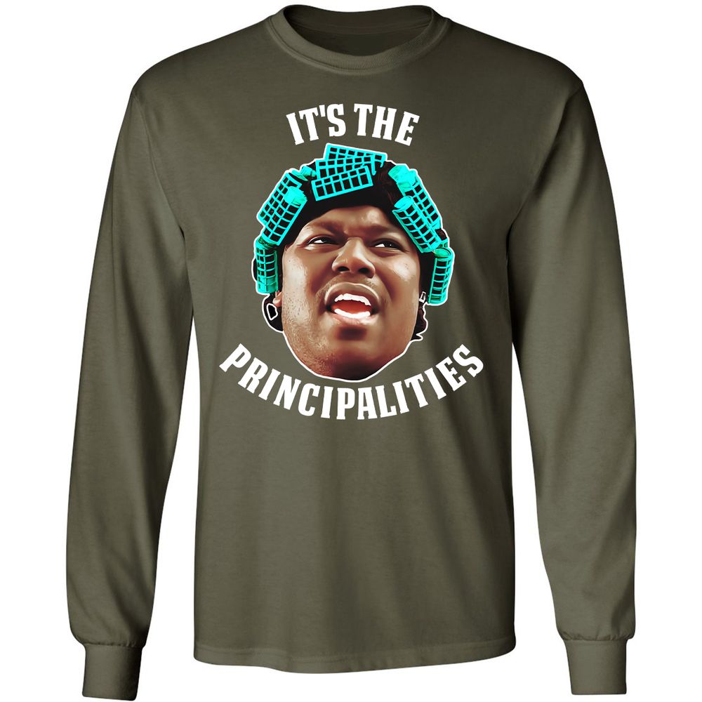 Long Sleeve T-Shirt - 8LL7BBSZ - Military Green - 16