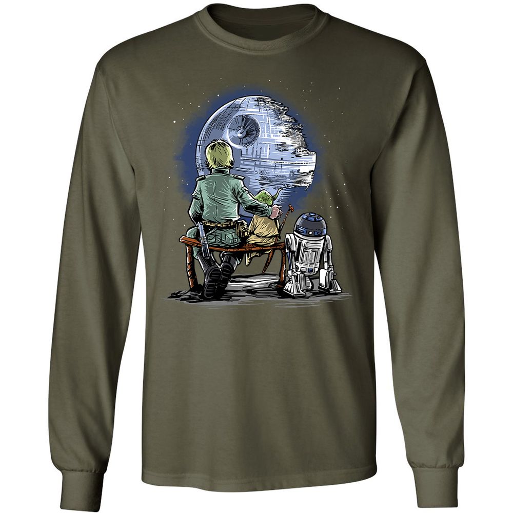 Long Sleeve T-Shirt - AFFQE8GR - Military Green - 16