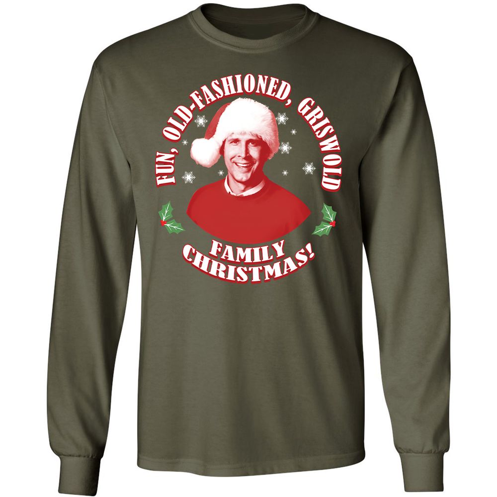 Long Sleeve T-Shirt - 2GRH8JM8 - Military Green - 16