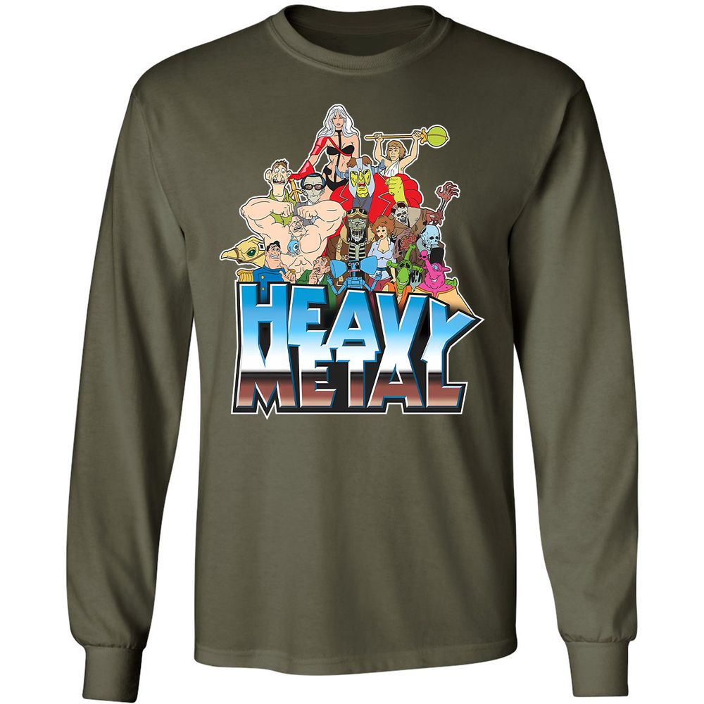 Long Sleeve T-Shirt - 92U6D8L6 - Military Green - 16