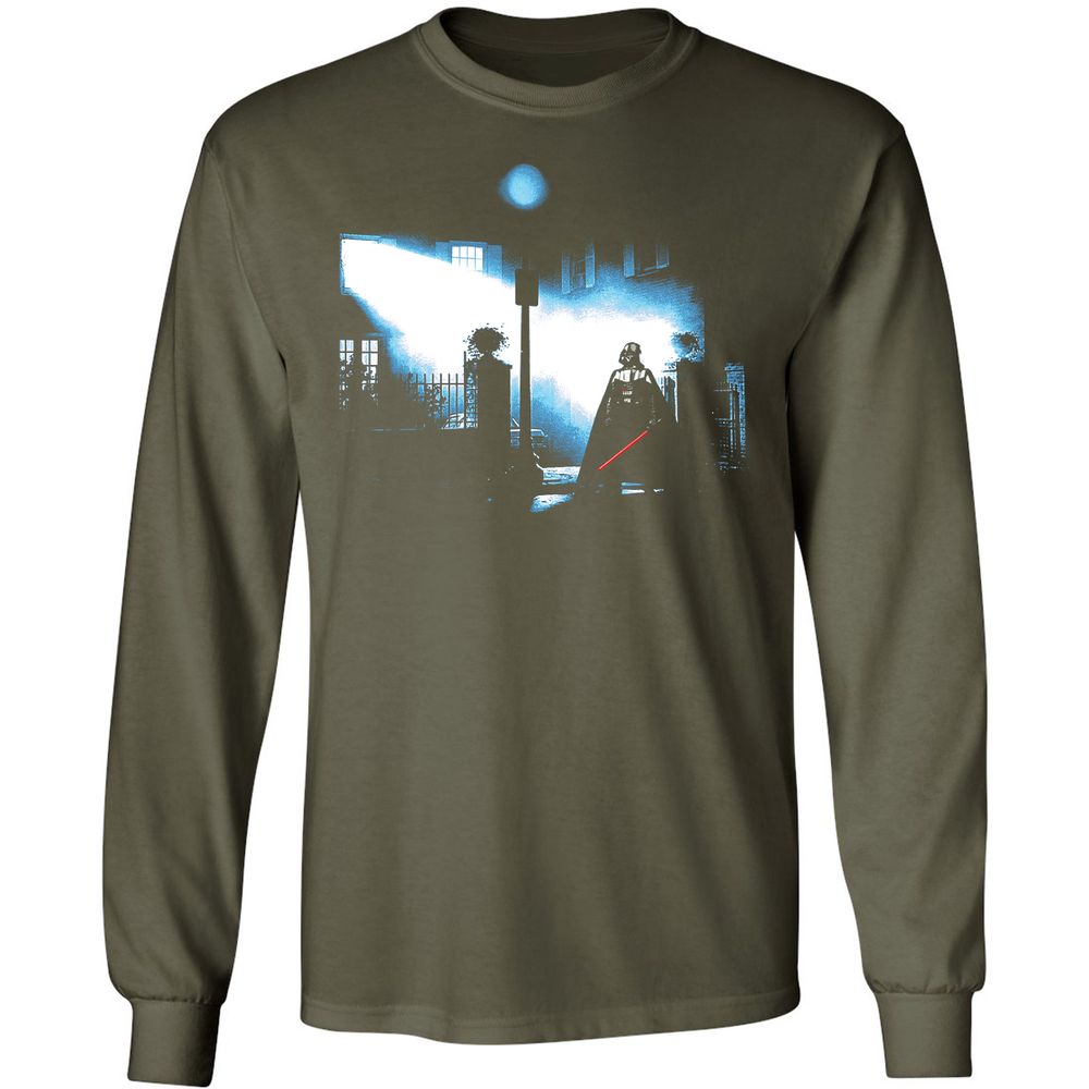 Long Sleeve T-Shirt - 7W3D2KWF - Military Green - 16