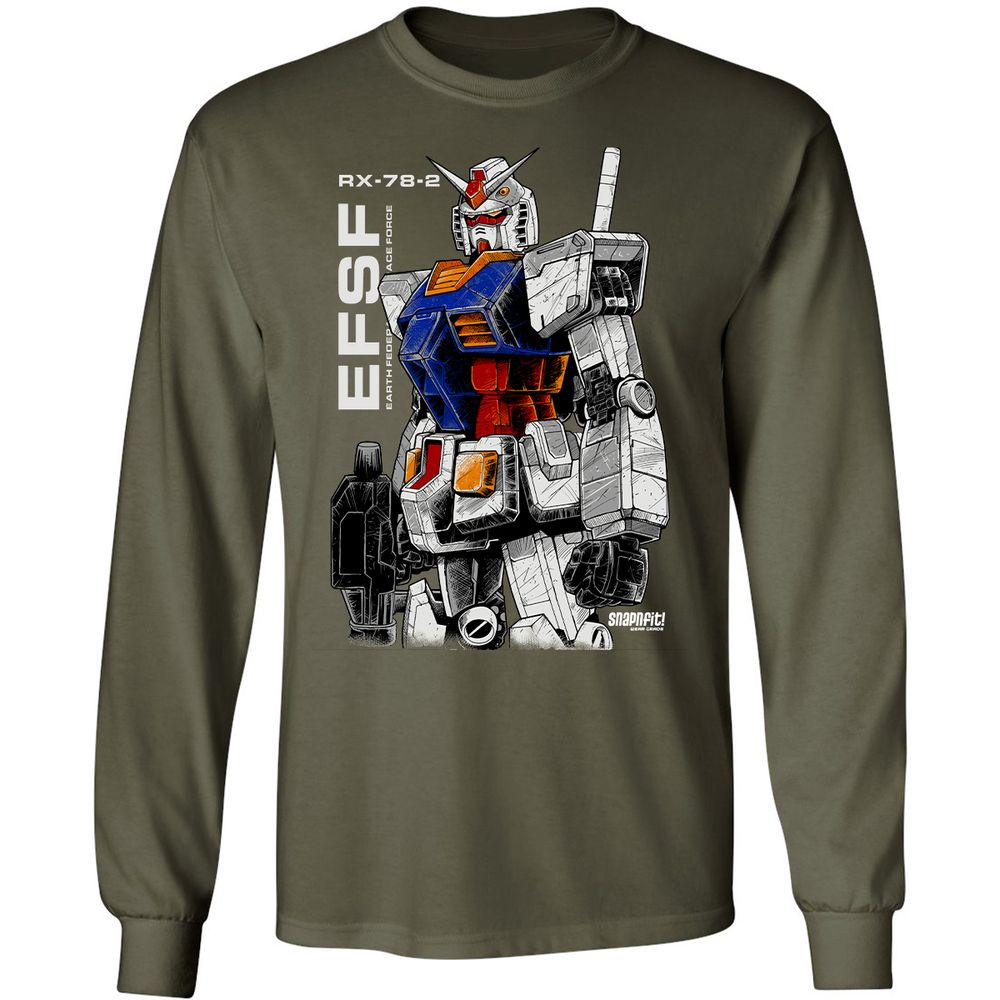 Long Sleeve T-Shirt - T2174R28 - Military Green - 16