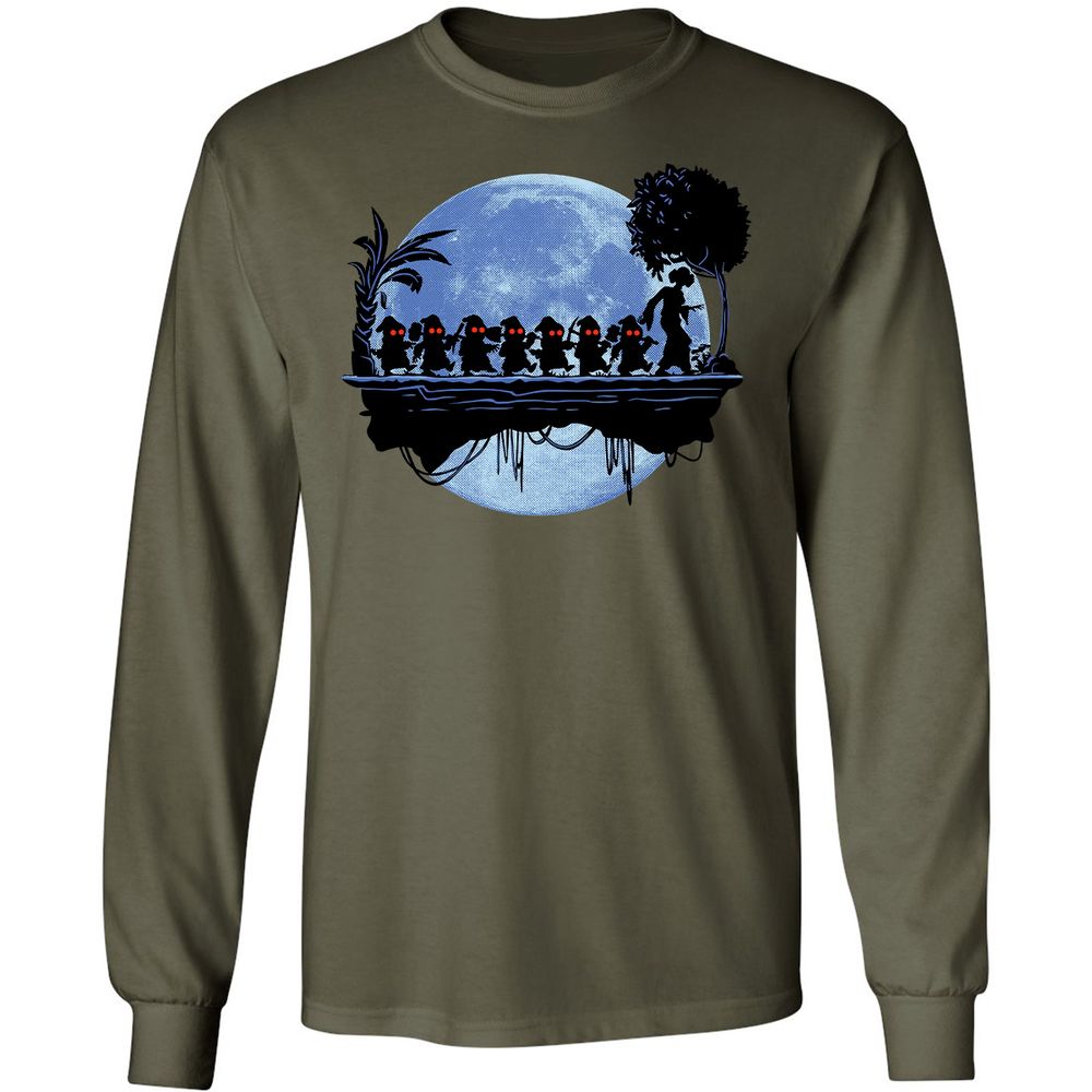 Long Sleeve T-Shirt - Q5K2XMPE - Military Green - 16