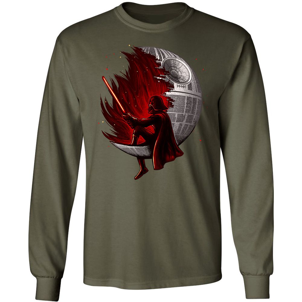 Long Sleeve T-Shirt - HK655U7L - Military Green - 16