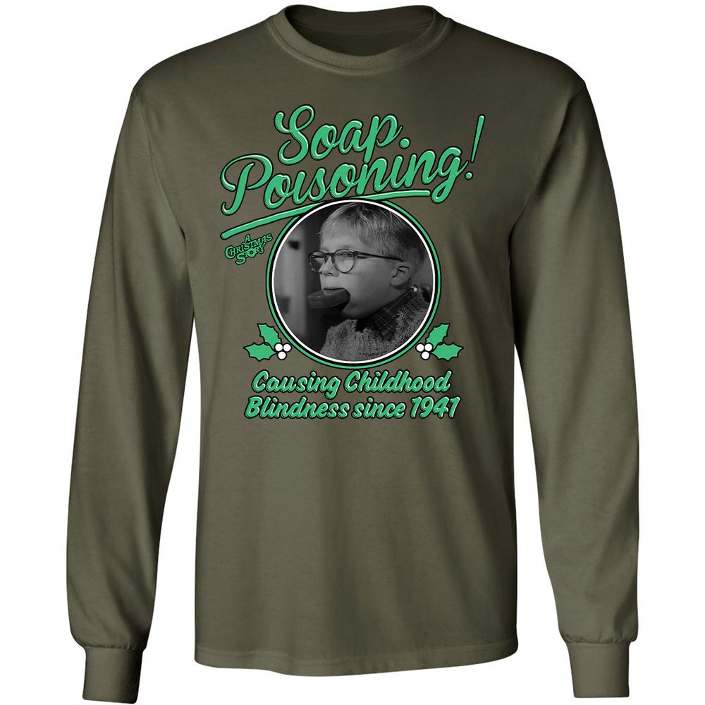 Long Sleeve T-Shirt - M4N1G38S - Military Green - 16