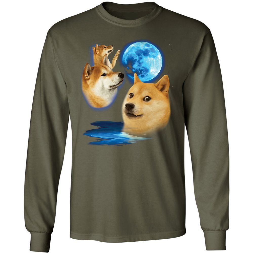 Long Sleeve T-Shirt - 7127E871 - Military Green - 16