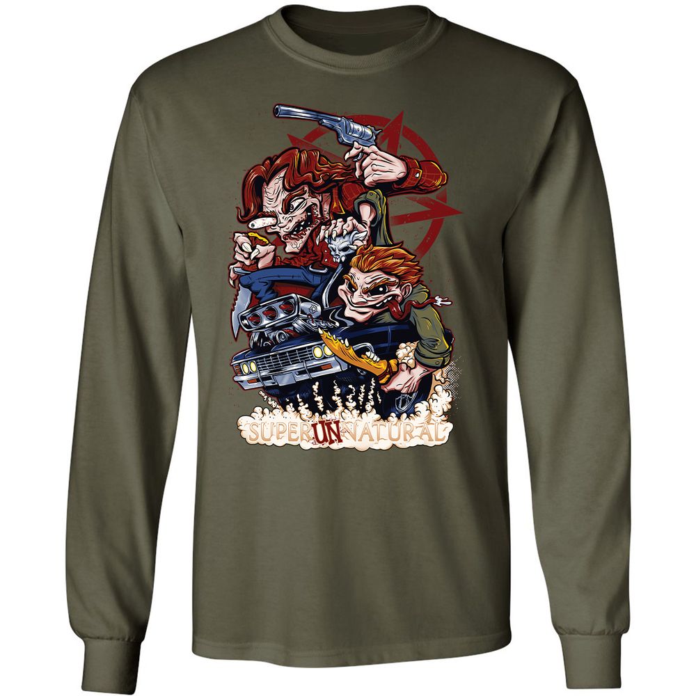 Long Sleeve T-Shirt - VNPNWLG6 - Military Green - 16