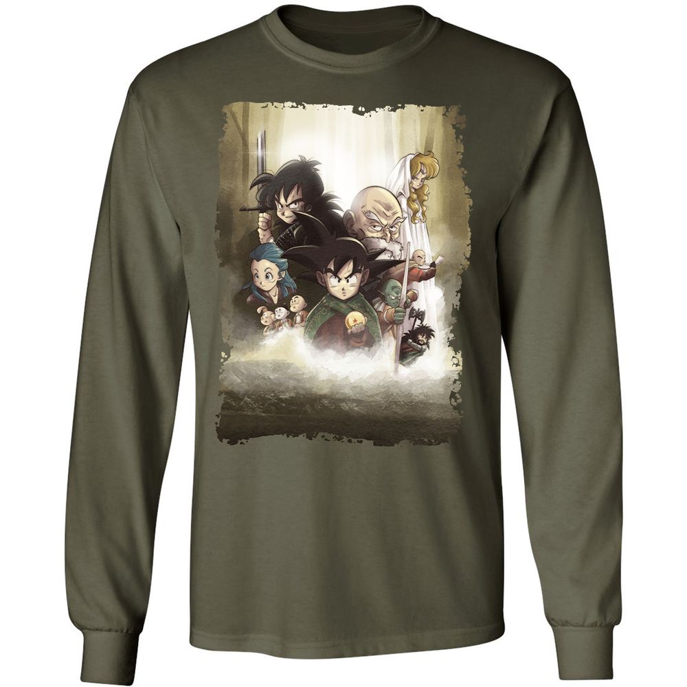 Long Sleeve T-Shirt - 5QPKWL8T - Military Green - 16