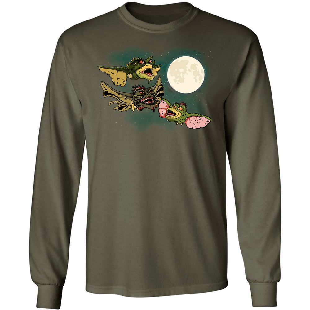 Long Sleeve T-Shirt - 3CDVTM34 - Military Green - 16