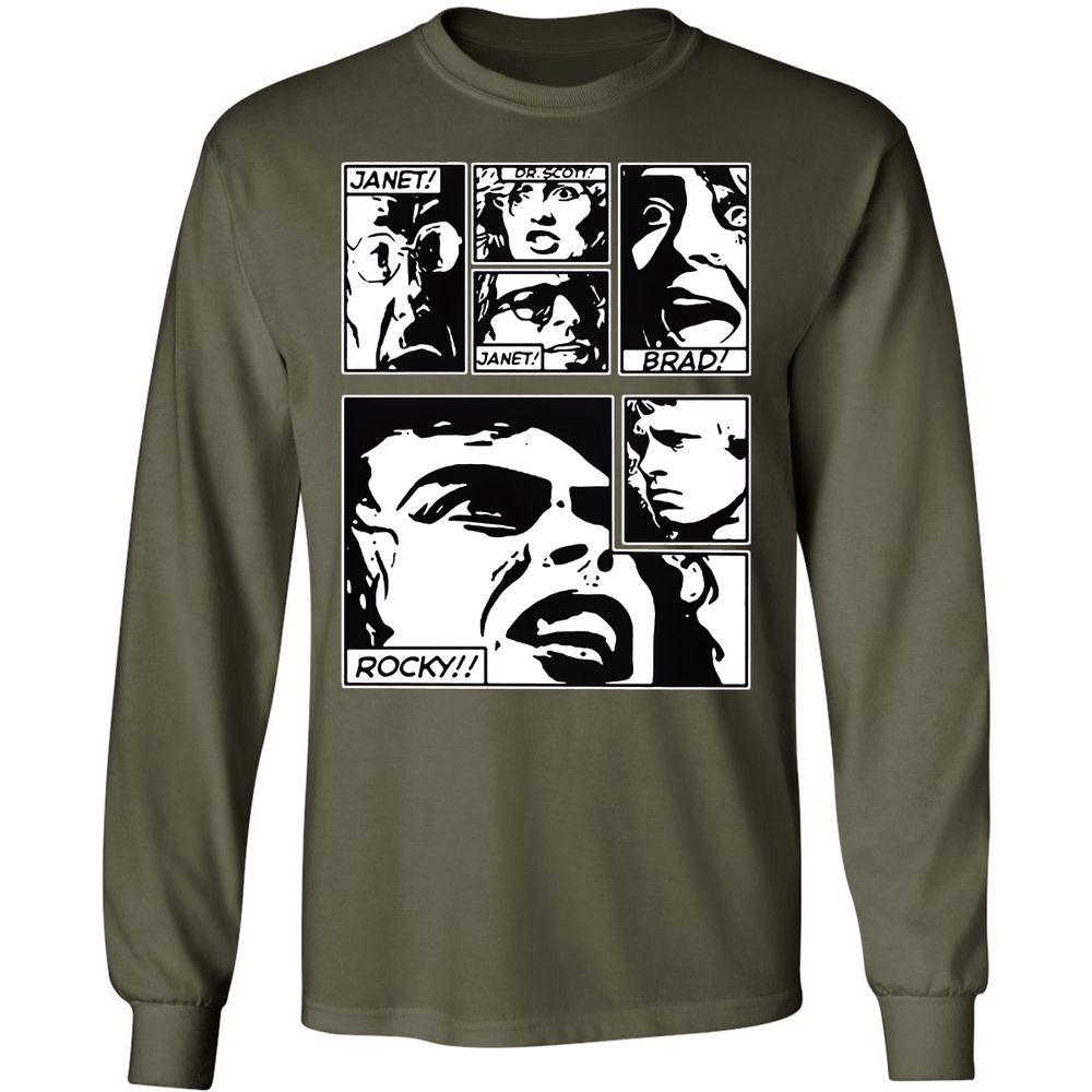 Long Sleeve T-Shirt - KGPWVRXJ - Military Green - 16