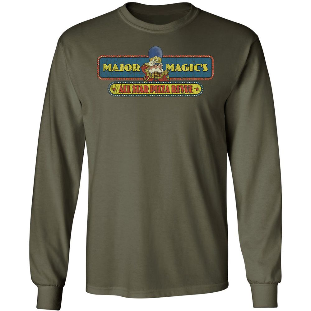 Long Sleeve T-Shirt - 5QE4G2U6 - Military Green - 16
