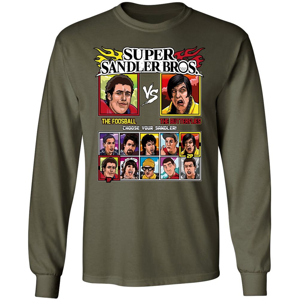 Long Sleeve T-Shirt - NRM7XK7B - Military Green - 16