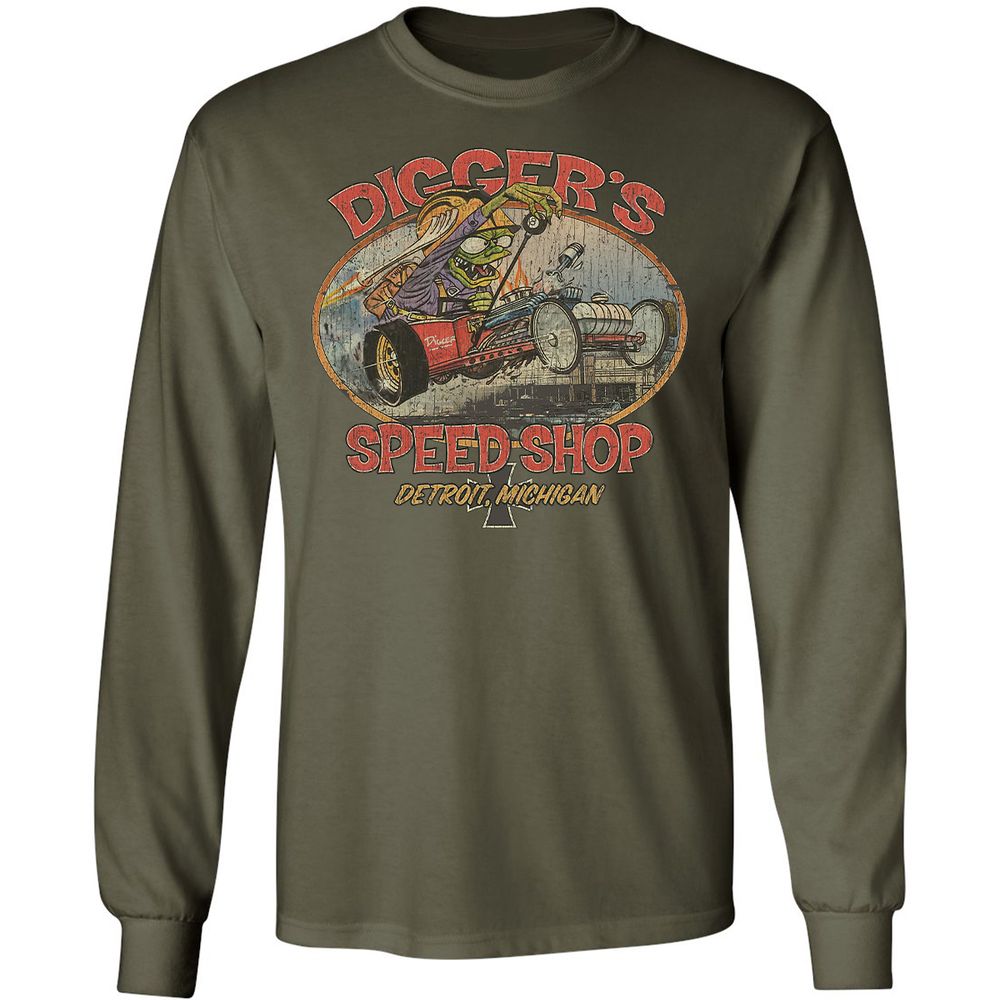 Digger's Speed Shop 1967 - Military Green - 16