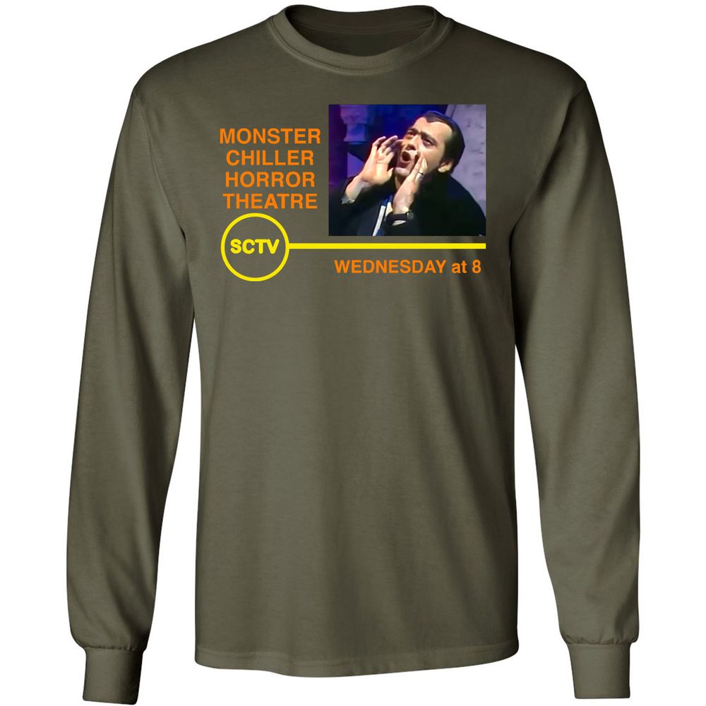 Long Sleeve T-Shirt - GKD1P79F - Military Green - 16