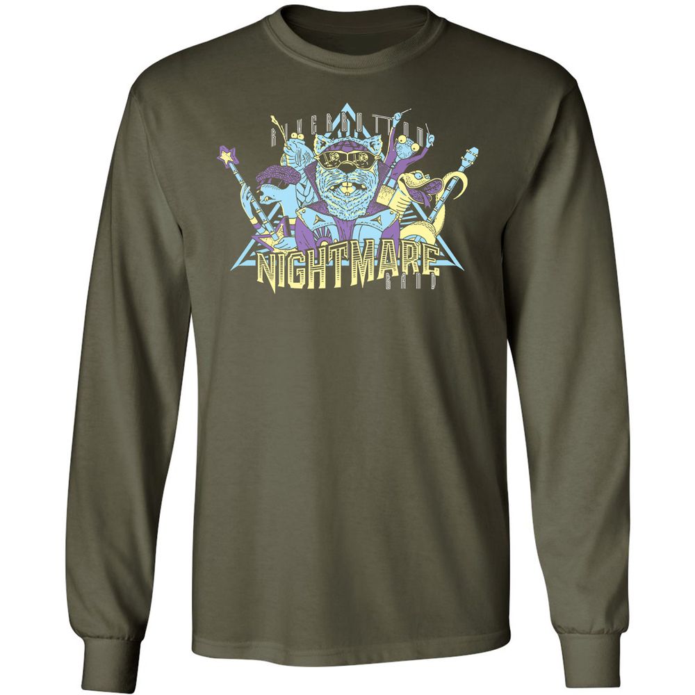 Long Sleeve T-Shirt - N98MW67K - Military Green - 16