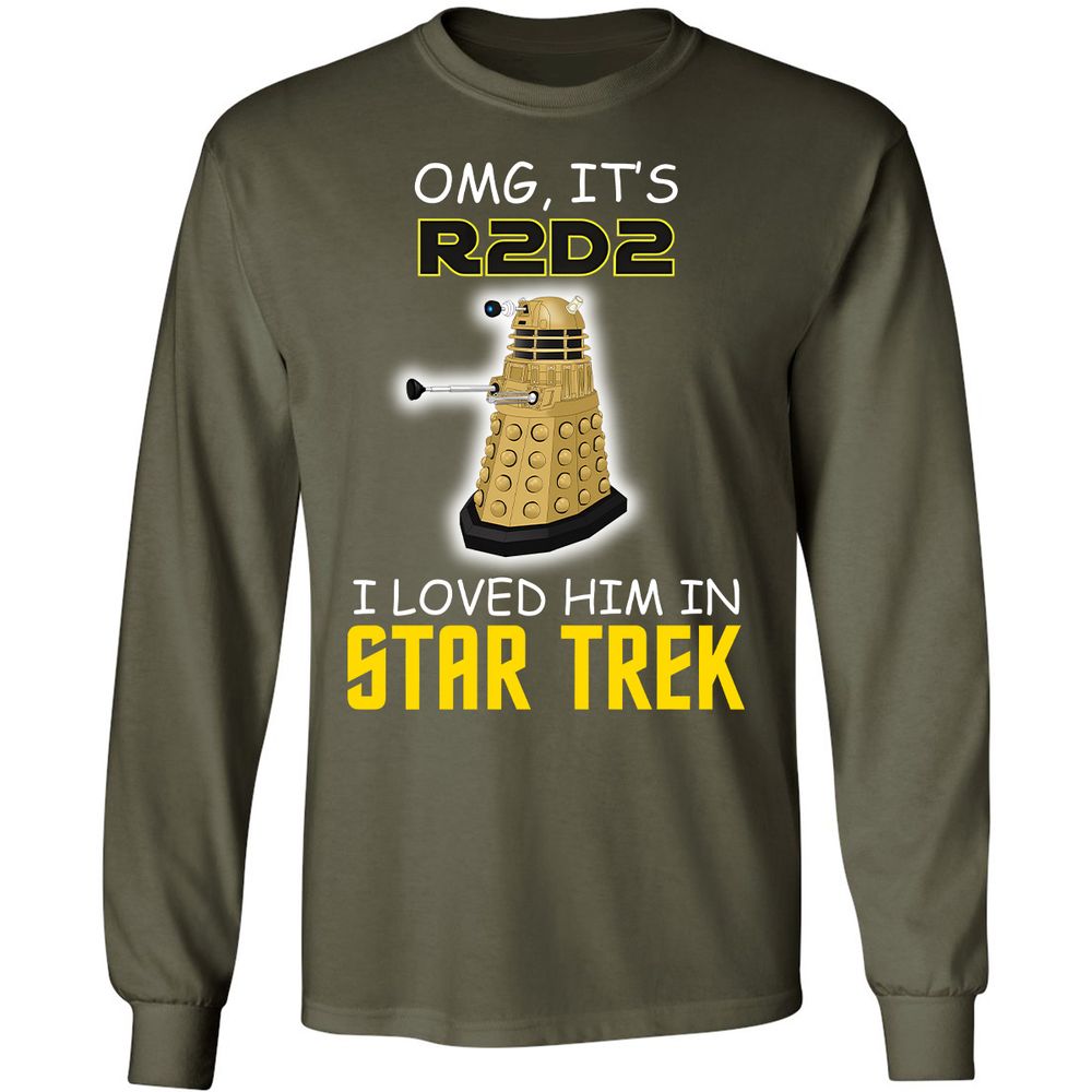 Long Sleeve T-Shirt - 85HYEHWC - Military Green - 16