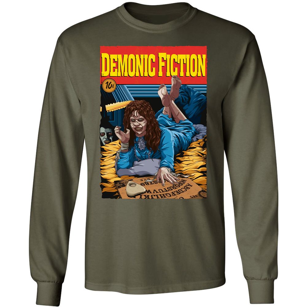 Long Sleeve T-Shirt - 1C3S3CEM - Military Green - 16