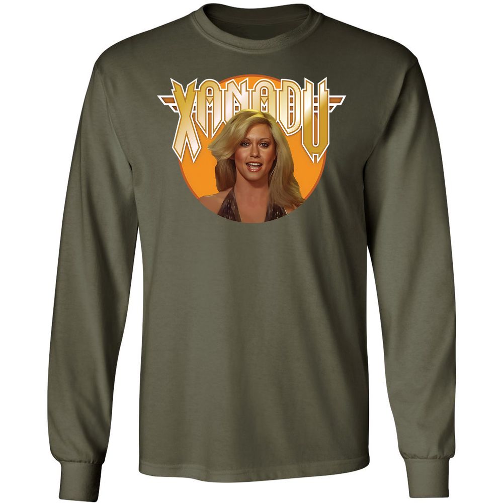 Long Sleeve T-Shirt - CX2BZ6ZG - Military Green - 16