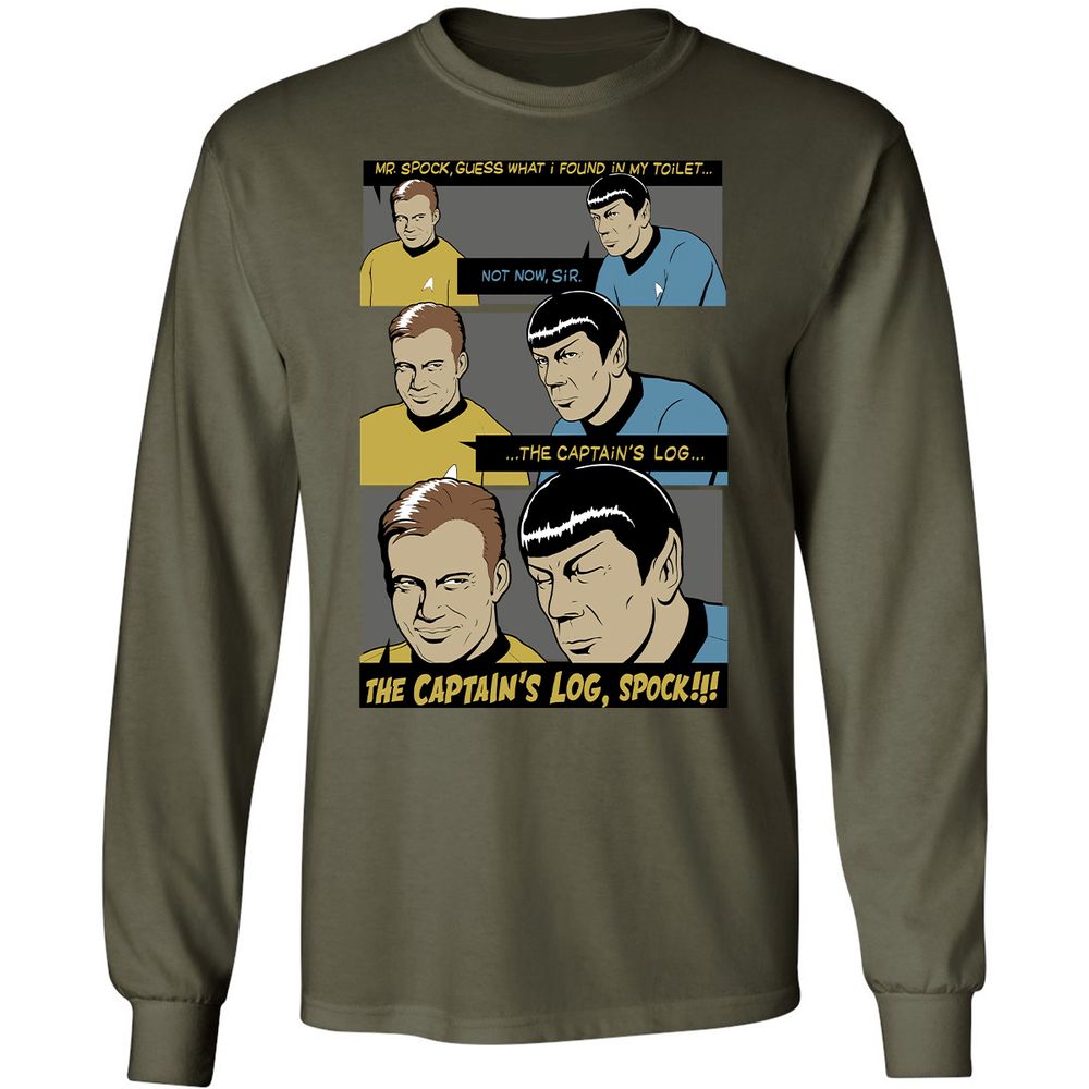 Long Sleeve T-Shirt - LLH8CCUV - Military Green - 16