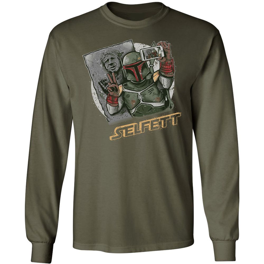 Long Sleeve T-Shirt - 5R8G718F - Military Green - 16