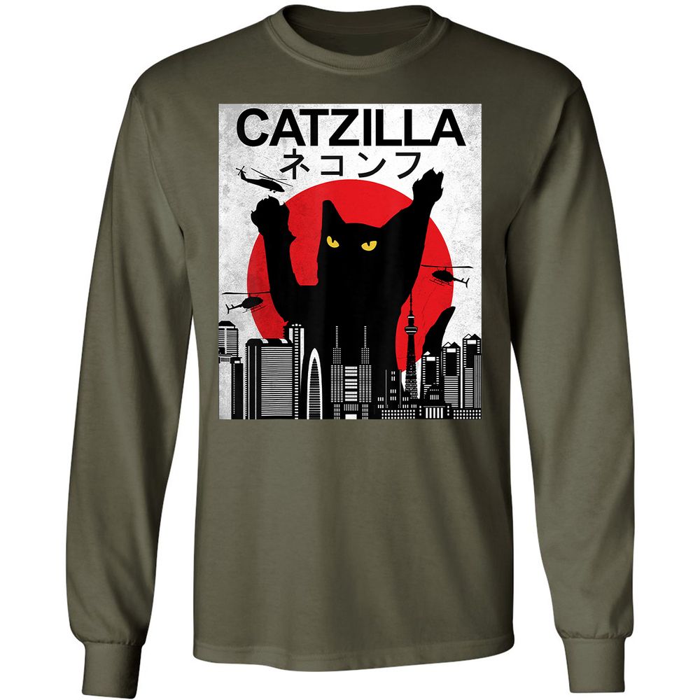 Long Sleeve T-Shirt - W679G4T5 - Military Green - 16