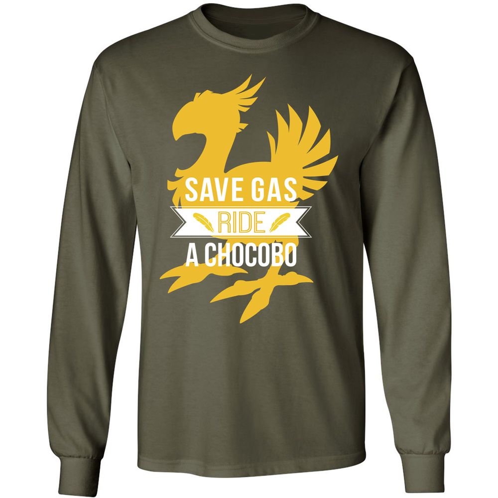 Long Sleeve T-Shirt - SMJFAQQG - Military Green - 16