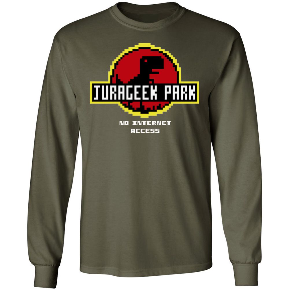 Long Sleeve T-Shirt - UAEP9Z34 - Military Green - 16