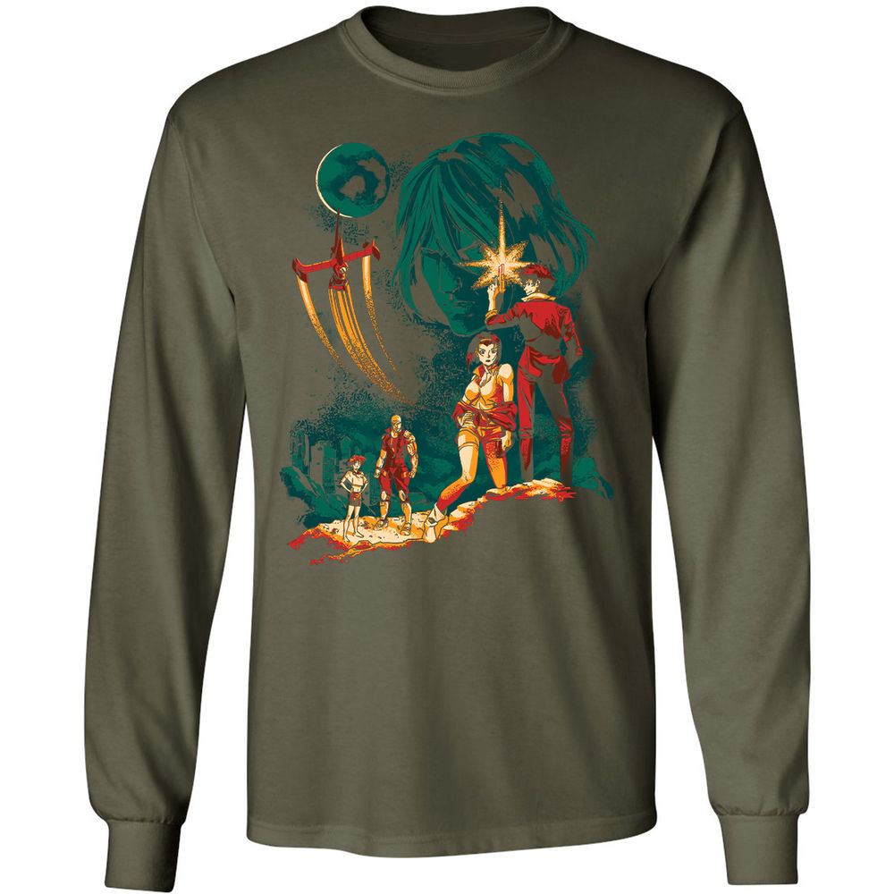 Long Sleeve T-Shirt - SMXCAV4E - Military Green - 16