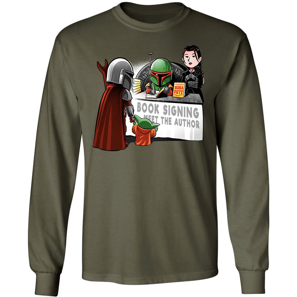 Long Sleeve T-Shirt - 9ZCWQ4SQ - Military Green - 16