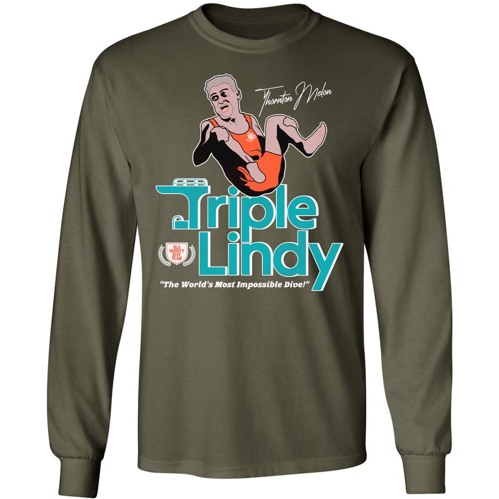 Long Sleeve T-Shirt - 1LW8K3XW - Military Green - 16