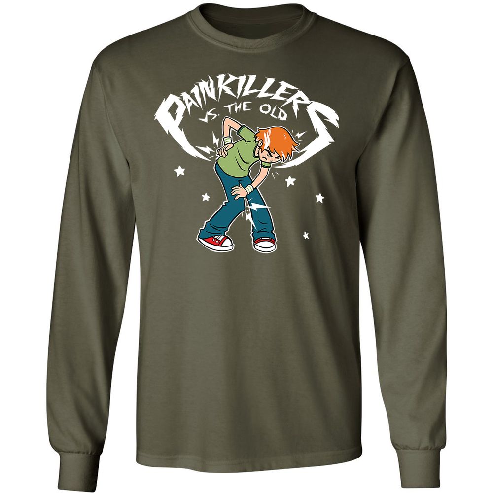 Long Sleeve T-Shirt - Y1E9FEEN - Military Green - 16
