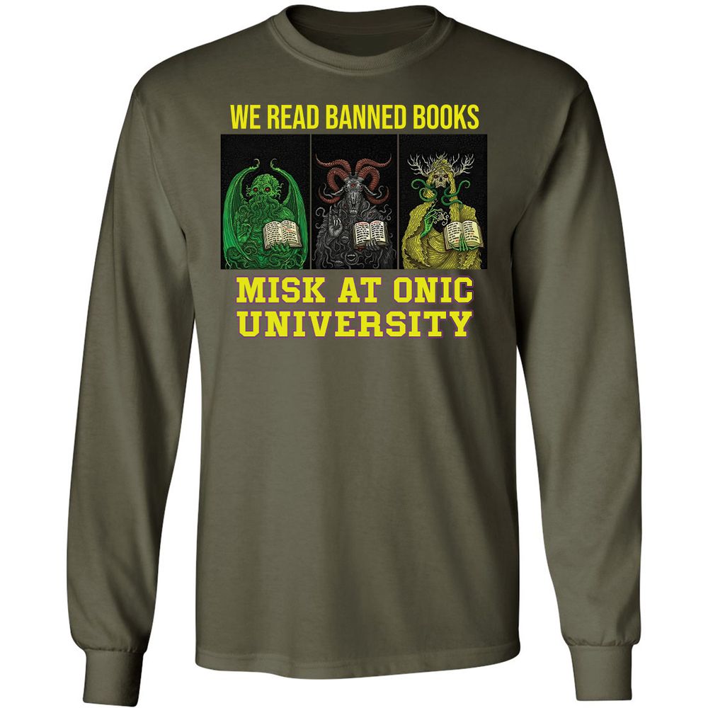 Long Sleeve T-Shirt - S7XJ4RUN - Military Green - 16