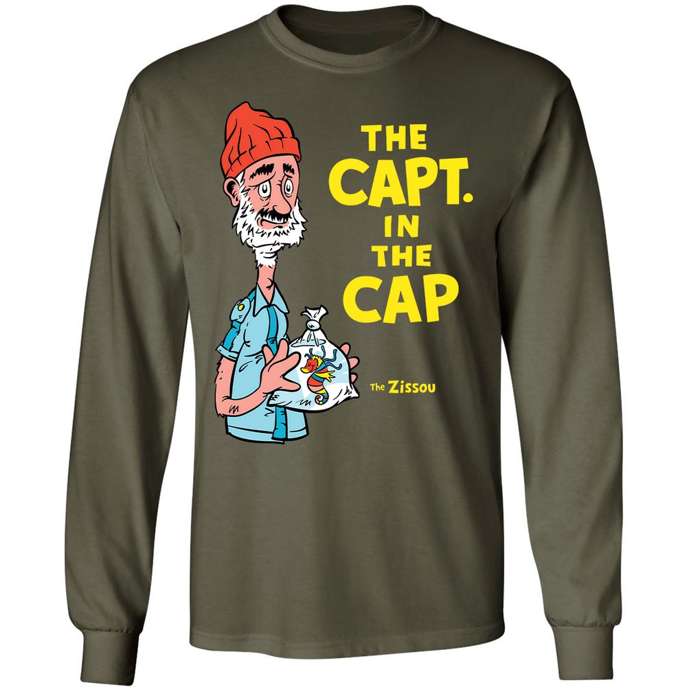 Long Sleeve T-Shirt - QVAWU8S6 - Military Green - 16