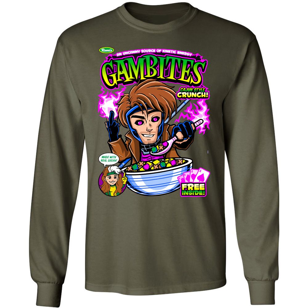 Long Sleeve T-Shirt - DSWTGZ9P - Military Green - 16