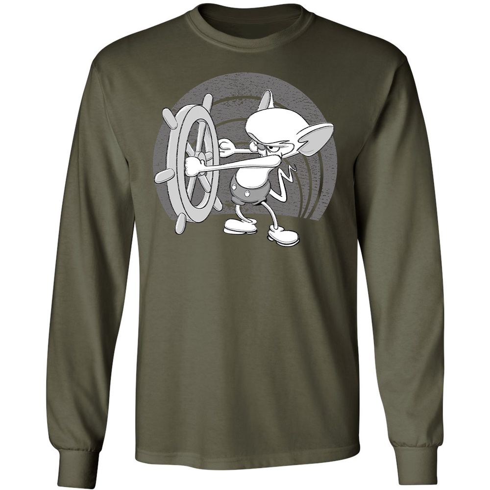 Long Sleeve T-Shirt - EWR9ARRX - Military Green - 16