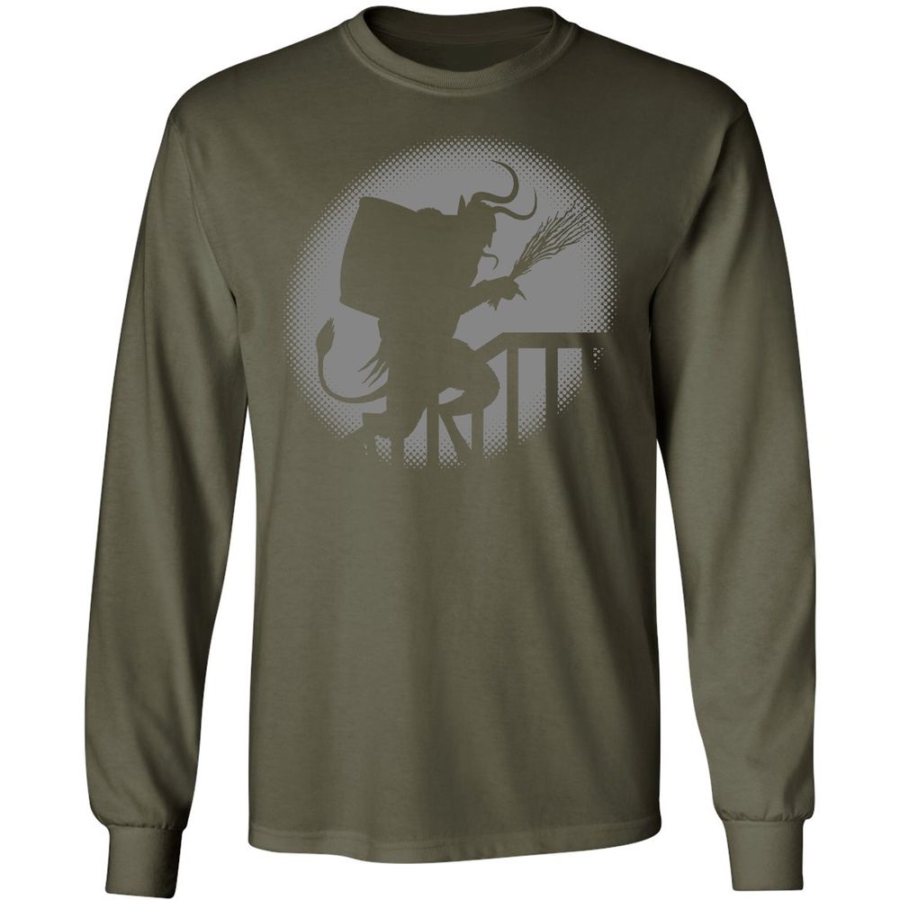 Long Sleeve T-Shirt - 3AVSU4D8 - Military Green - 16