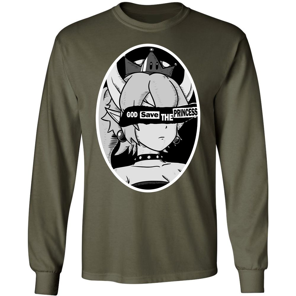 Long Sleeve T-Shirt - 3FB1G5YJ - Military Green - 16
