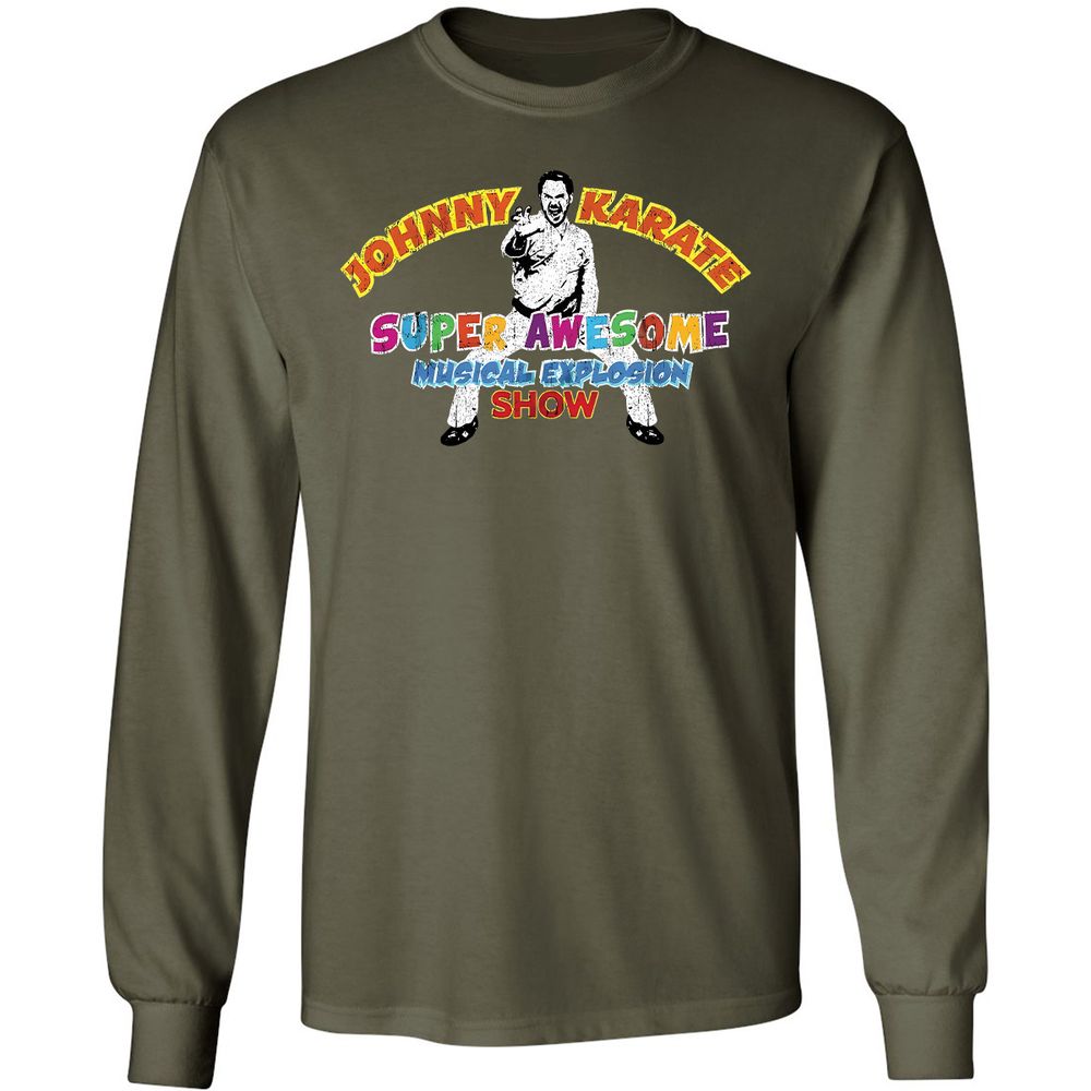 Long Sleeve T-Shirt - Y2VE3C52 - Military Green - 16