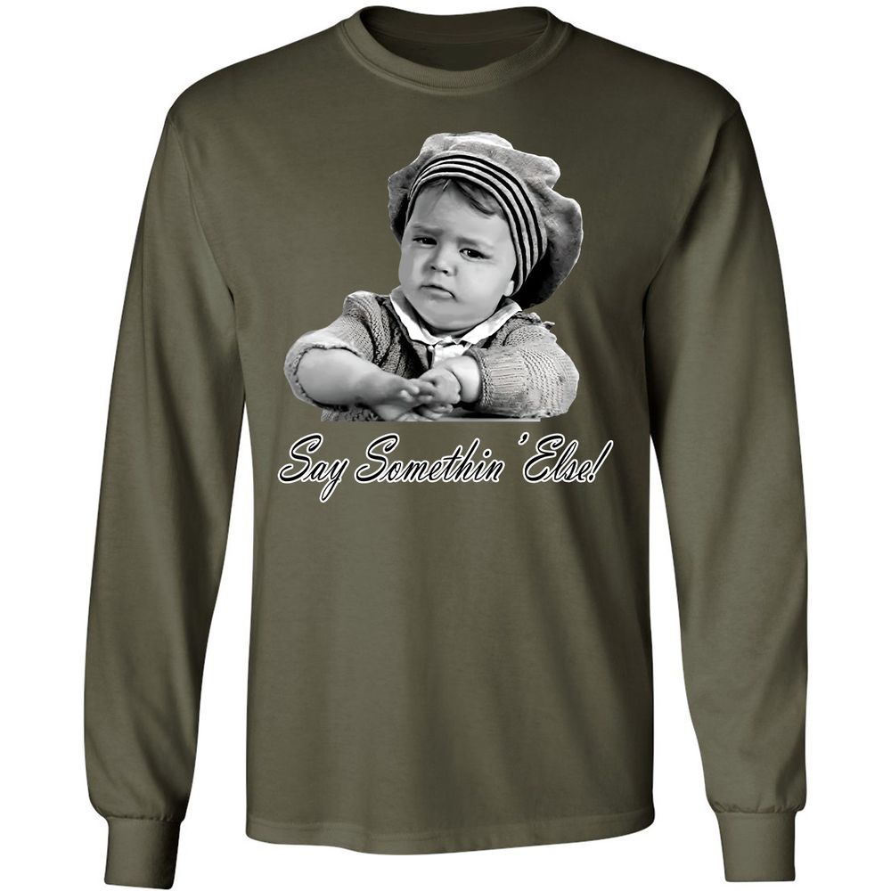 Long Sleeve T-Shirt - UGZP999R - Military Green - 16