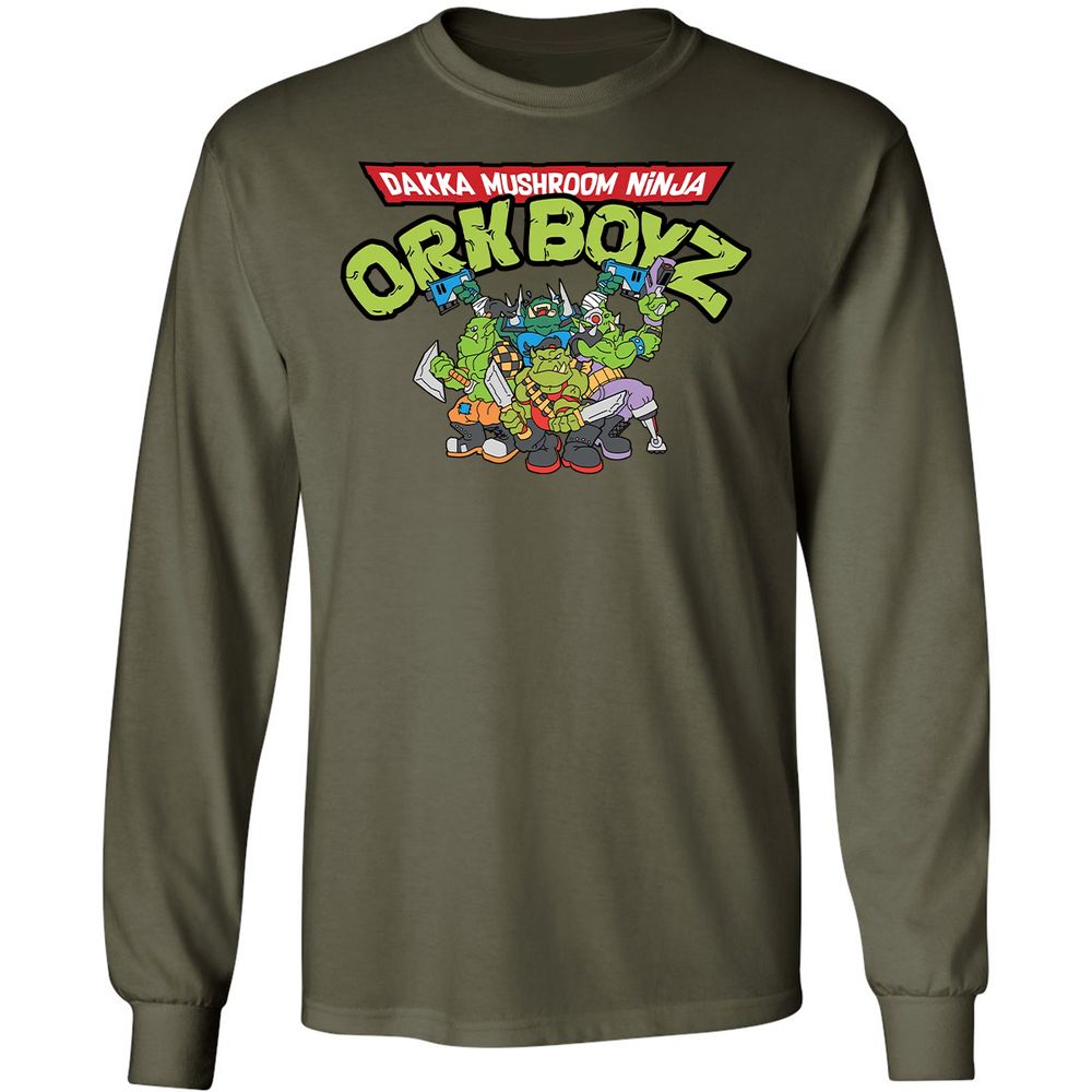 Long Sleeve T-Shirt - KX1ARTMF - Military Green - 16