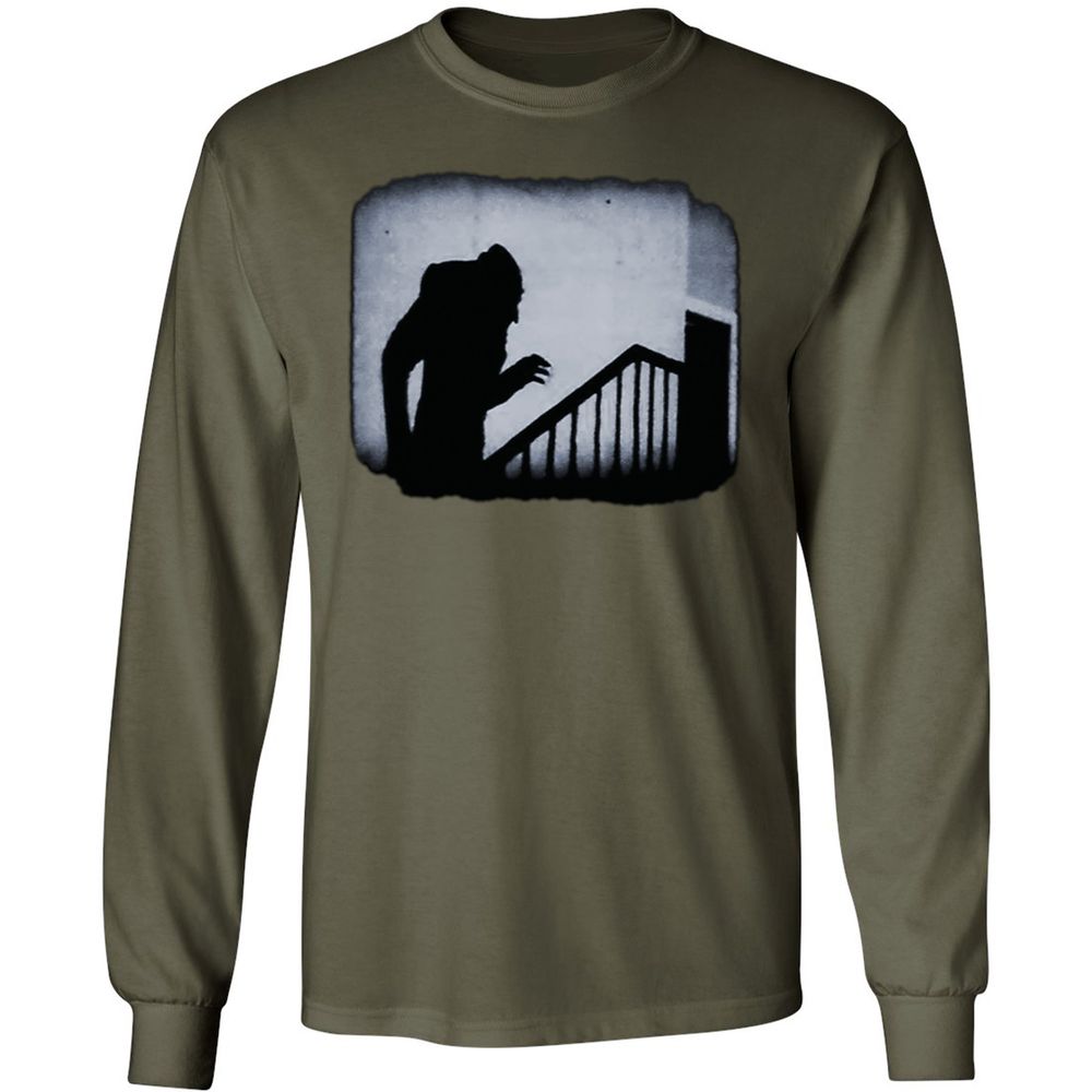 Long Sleeve T-Shirt - Y12AQSKB - Military Green - 16
