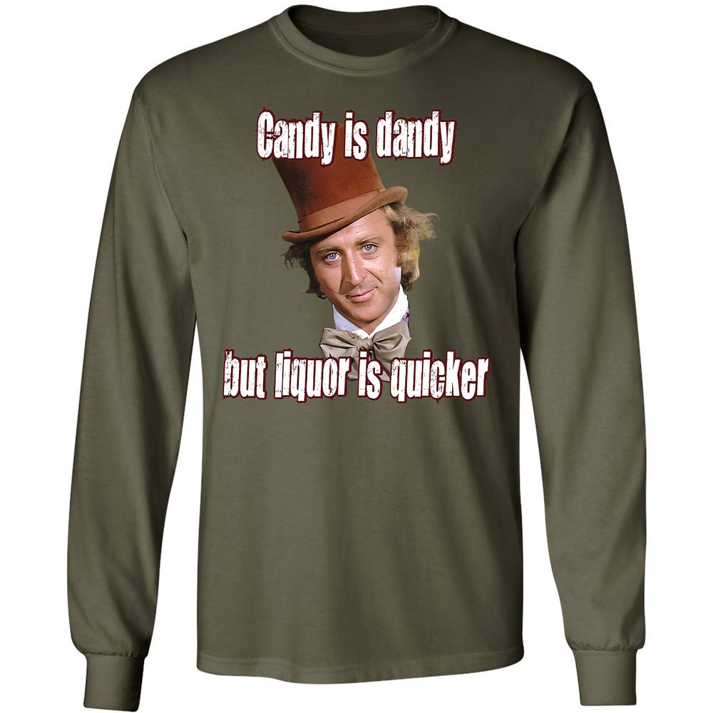 Long Sleeve T-Shirt - NUURW6UG - Military Green - 16