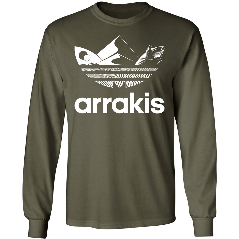 Long Sleeve T-Shirt - P224DBCM - Military Green - 16