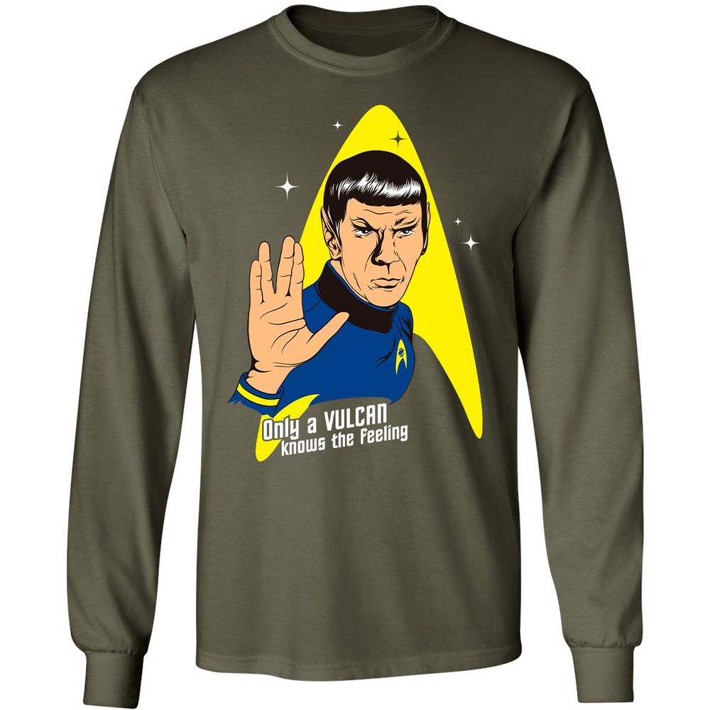 Long Sleeve T-Shirt - 6RY5AV8R - Military Green - 16