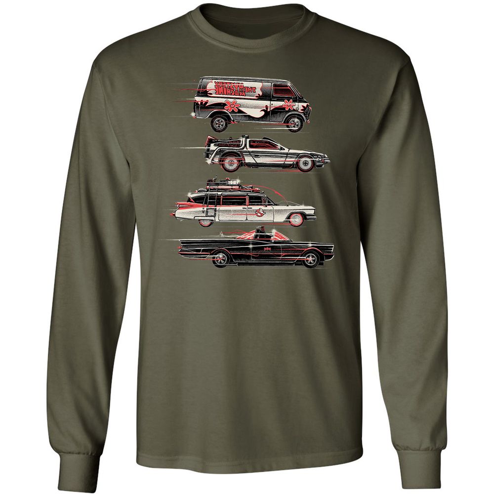 Long Sleeve T-Shirt - KS7FG7WL - Military Green - 16